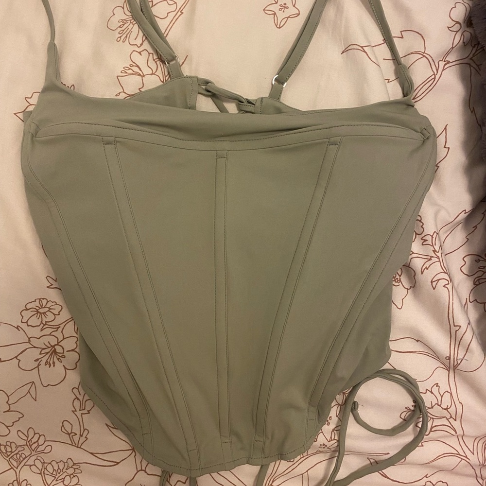 Miaou green venus corset